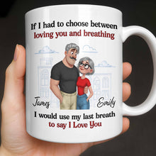 Load image into Gallery viewer, Personalized Couple Coffee Mug Custom Love Art Gift for Anniversary
