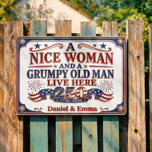 Load image into Gallery viewer, Personalized Metal Wall Sign Unique Couple Gift for Home
