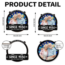 Load image into Gallery viewer, Personalized Couple Suncatcher Custom Name Gift for Anniversary
