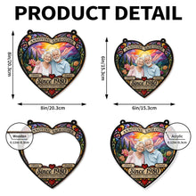 Load image into Gallery viewer, Personalized Heart Sunset Suncatcher Custom Couple Gift
