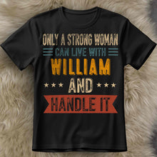 Load image into Gallery viewer, Personalized Strong Woman Custom T-shirt Hoodie Gift for Couples
