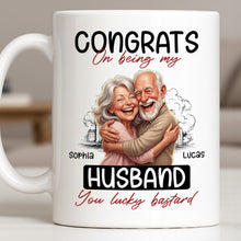Load image into Gallery viewer, Personalized Funny Couple Coffee Mug Custom Name Gift for Husband

