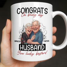 Load image into Gallery viewer, Personalized Funny Couple Coffee Mug Custom Name Gift for Husband
