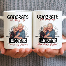 Load image into Gallery viewer, Personalized Funny Couple Coffee Mug Custom Name Gift for Husband
