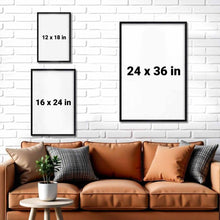 Load image into Gallery viewer, Personalized Skeleton Couple Sugar Skull Vertical Poster Gift
