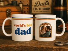 Load image into Gallery viewer, Personalized Photo Mug Best Dad Gift for Father's Day
