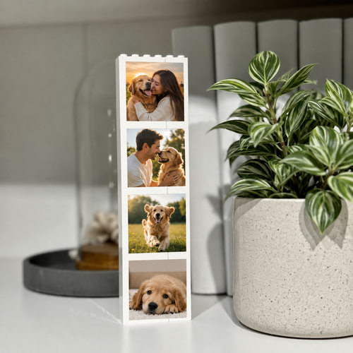 Personalized Dog Photo Booth Lego Custom Gift for Dog Lovers