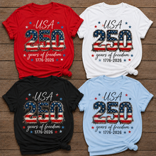 Load image into Gallery viewer, Personalized 4th of July Independence Day T-Shirt Gift
