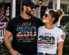 Load image into Gallery viewer, Personalized 4th of July Independence Day T-Shirt Gift
