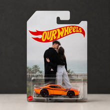 Load image into Gallery viewer, Personalized Hot Wheels Photo Gift for Car Lover Husband
