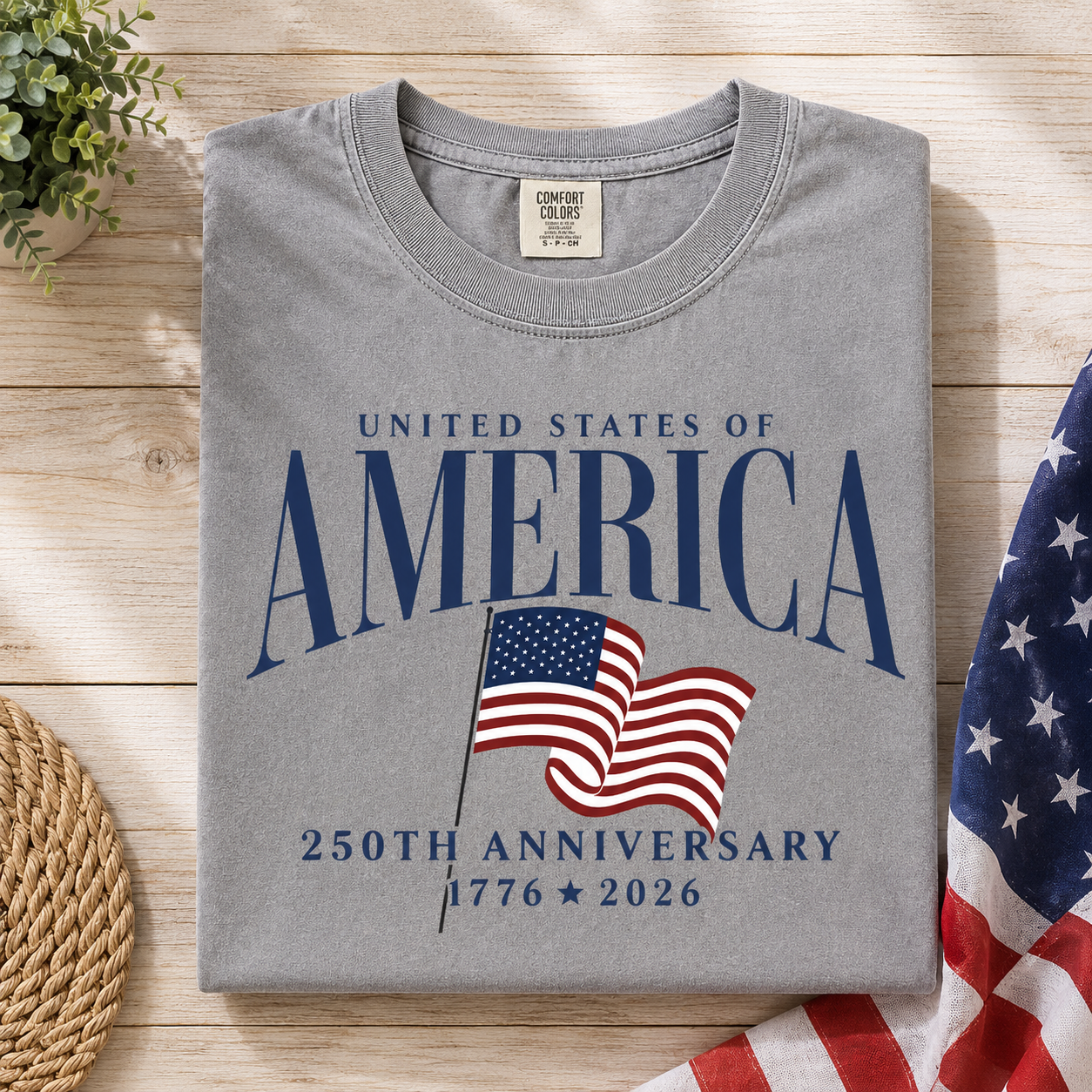 Personalized America 250th Anniversary Comfort Shirt Gift