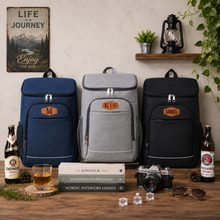Load image into Gallery viewer, Personalized Cooler Backpack Gift for Dad Golf Lovers
