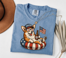 Load image into Gallery viewer, Custom Dog Patriotic Comfort Shirt Independence Day Gift for Dad
