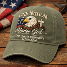 Load image into Gallery viewer, Personalized Independence Day Hat Custom 250 Years Gift Idea
