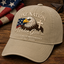 Load image into Gallery viewer, Personalized Independence Day Hat Custom 250 Years Gift Idea
