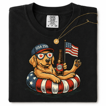 Load image into Gallery viewer, Custom Dog Patriotic Comfort Shirt Independence Day Gift for Dad
