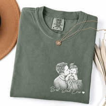 Load image into Gallery viewer, Custom Photo Comfort Shirt Gift for Dad Father's Day
