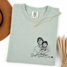 Load image into Gallery viewer, Custom Photo Comfort Shirt Gift for Dad Father's Day
