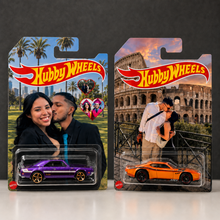 Load image into Gallery viewer, Personalized Hot Wheels Photo Gift for Car Lover Husband
