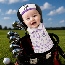 Load image into Gallery viewer, Personalized Baby Photo Golf Club Head Cover Gift for Dad
