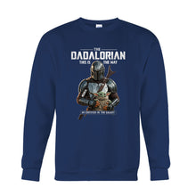 Load image into Gallery viewer, Personalized Dadalorian This Is The Way T-shirt &amp; Hoodie Gift for Dad
