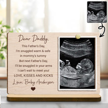 Load image into Gallery viewer, Personalized Wood Plaque Custom Photo Gift for Dad Father's Day
