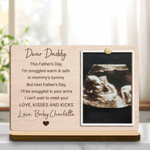 Load image into Gallery viewer, Personalized Wood Plaque Custom Photo Gift for Dad Father's Day
