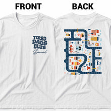 Load image into Gallery viewer, Personalized City Road Map Custom T-Shirt for Dad Gift
