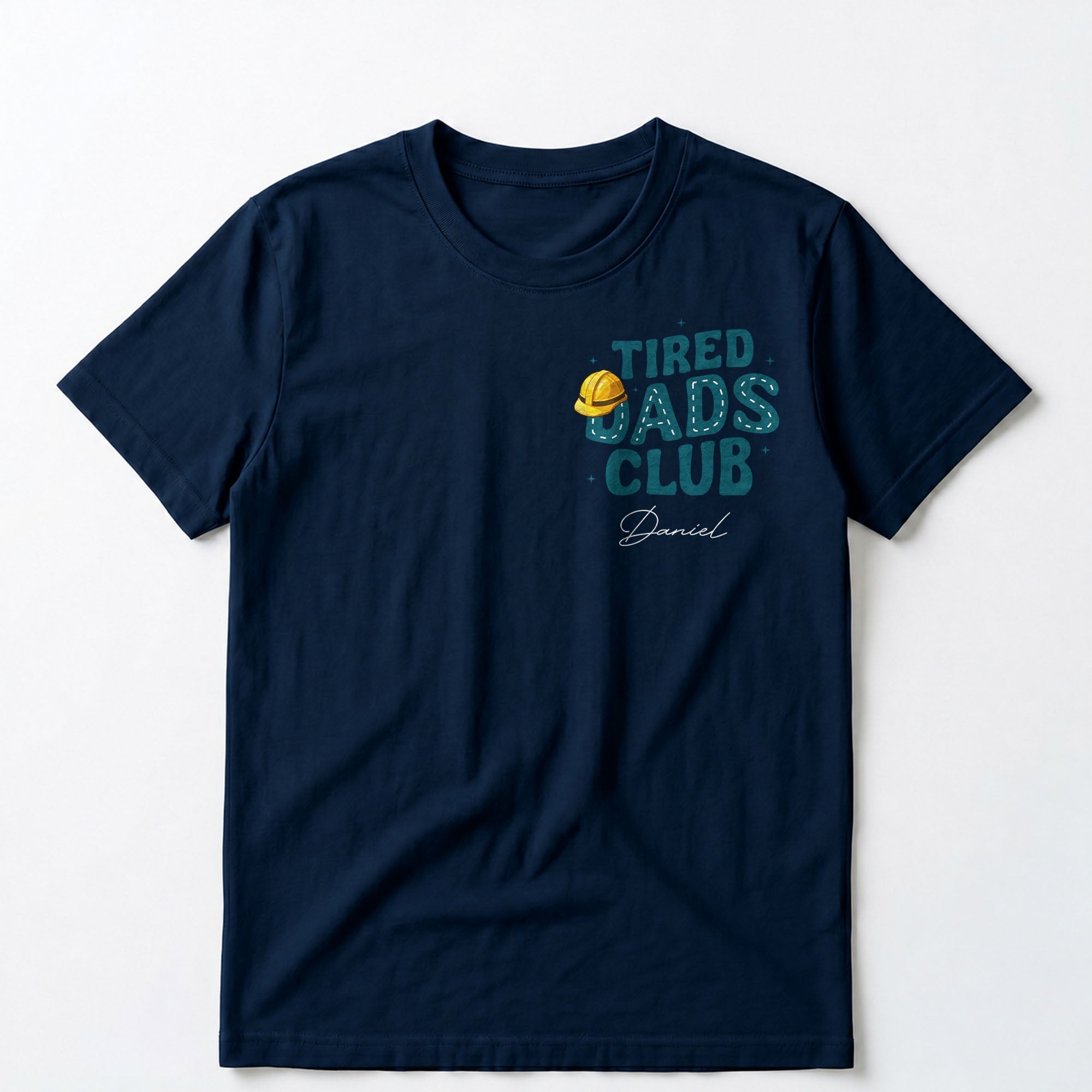 Personalized T-Shirt for Dad Tired Dads Club Gift Idea