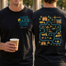 Load image into Gallery viewer, Personalized T-Shirt for Dad Tired Dads Club Gift Idea
