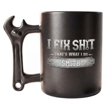 Load image into Gallery viewer, Personalized Wrench Handle Coffee Mug Custom Name Gift for Dad
