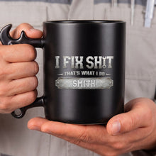 Load image into Gallery viewer, Personalized Wrench Handle Coffee Mug Custom Name Gift for Dad
