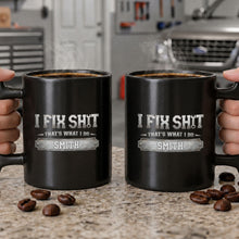 Load image into Gallery viewer, Personalized Wrench Handle Coffee Mug Custom Name Gift for Dad
