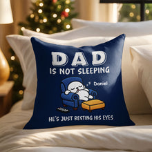 Load image into Gallery viewer, Personalized Custom Pillow for Dad Embroidery Effect Gift
