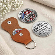 Load image into Gallery viewer, Personalized Pocket Hug Best Dad Ever Gift Custom Token
