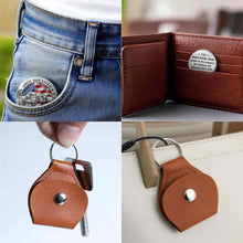 Load image into Gallery viewer, Personalized Pocket Hug Best Dad Ever Gift Custom Token
