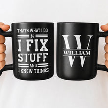 Load image into Gallery viewer, Personalized Wrench Handle Mug Custom Gift for Dad
