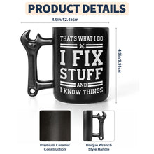 Load image into Gallery viewer, Personalized Wrench Handle Mug Custom Gift for Dad
