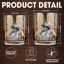 Load image into Gallery viewer, Personalized Custom Whiskey Glass Photo Upload Gift for Dad
