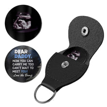 Load image into Gallery viewer, Personalized Ultrasound Photo Pocket Hug Custom Gift for Dad
