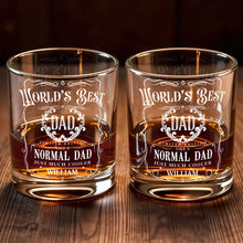 Load image into Gallery viewer, Personalized Custom Whiskey Glass Gift for Dad - Elegant Dad's Gift
