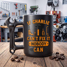 Load image into Gallery viewer, Personalized Wrench Handle Coffee Mug Custom Gift for Dad
