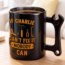 Load image into Gallery viewer, Personalized Wrench Handle Coffee Mug Custom Gift for Dad

