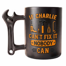Load image into Gallery viewer, Personalized Wrench Handle Coffee Mug Custom Gift for Dad
