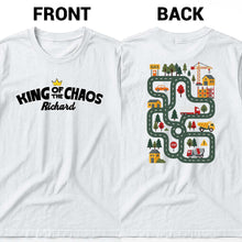 Load image into Gallery viewer, Personalized Custom T-Shirt for Dad | Unique Road Map Design
