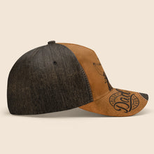 Load image into Gallery viewer, Personalized Classic Cap Best Dad Ever Heartbeat Gift for Dad
