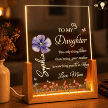Load image into Gallery viewer, Personalized Acrylic Night Light Custom Name Gift for Daughter
