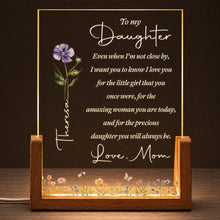 Load image into Gallery viewer, Personalized Acrylic Night Light Custom Name Gift for Daughter
