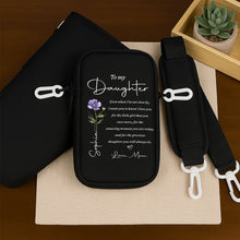 Load image into Gallery viewer, Personalized Water Bottle Carrier Bag Custom Name Gift for Daughter
