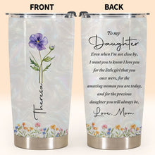 Load image into Gallery viewer, Personalized 20oz Stainless Steel Tumbler Gift for Daughter
